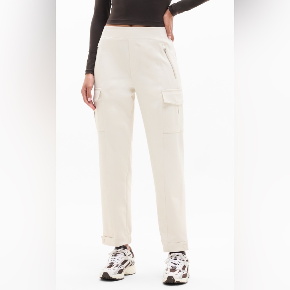 ATHLETA Endless High Rise Cargo Pant ABALONE Sz 6
